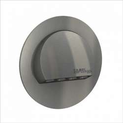 Zamel Светильник RUBI Сталь/Хол.бел. в монт.коробку, 14V DC с резервным питанием (1.5 часа) арт. 09-213-21