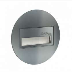 Zamel Светильник SONA Графит/Тепл.бел. в монт.коробку, с круглой рамкой 14V DC арт. 13-211-32