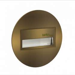 Zamel Светильник SONA Золото/RGB в монт.коробку, с круглой рамкой 14V DC с RGB диодами арт. 13-211-46