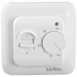 Zamel Терморегулятор встраиваемый, механический, 14А арт. RTP-03 Zamel Терморегулятор встраиваемый, механический, 14А арт. RTP-03