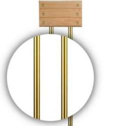 Zamel Трубы длинные арт. LP 001(комплект)