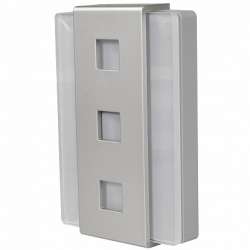 Zamel Звонок GLASSO электромеханический серебро арт. GNS/T-248 230/8V серебро