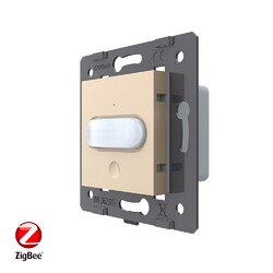 Датчик движения ZigBee Livolo, цвет золотой (механизм) Датчик движения ZigBee Livolo, цвет золотой (механизм)