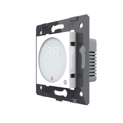 Терморегулятор пола Livolo 16А, сенсорное управление, датчик воздуха, Белый (механизм)