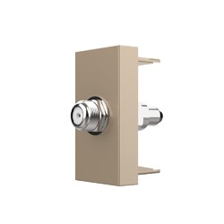 Розетка спутниковая SAT Livolo, цвет золотой (механизм)