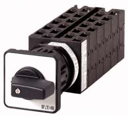 Ступенчатые выключатели, контакты: 21, 20 A, Передняя панель: 1-7, 45 °, с фиксацией, Центральный монтаж (T0-11-8274/EZ) арт.10778