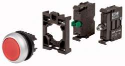 Красная кнопка без фиксации с подсветкой, 1НО, 24В DC (M22-DL-R-K10LED-BVP) арт.110932