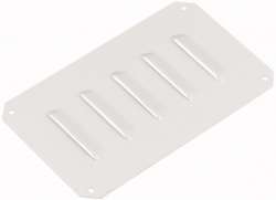 Вентиляционная панель, горизонтальная, ДхШ = 164x105 мм (LVP-20H12-CS) арт.112908