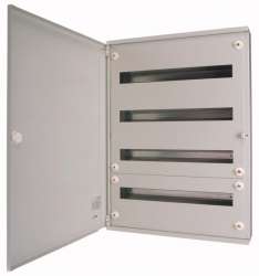 Complete surface-mounted flat distribution board, grey, 24 SU per row, 2 rows, type C (BF-O-2/48-G-C) арт.113686