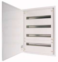 Complete flush-mounted flat distribution board, white, 24 SU per row, 2 rows, type C (BF-U-2/48-C) арт.113689