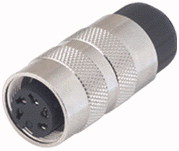 Разъем SWD для круглого кабеля, гнездовые контакты, прямой , 8-контактный (SWD4-SF8-67) арт.116033