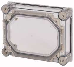 Дверь с прозрачной передней крышкой, ВхШхД = 250x188x91 мм , СА (D150-CI23/T-NA) арт.12097