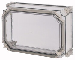 Дверь с прозрачной передней крышкой, ВхШхД = 250x375x141 мм , СА (D200-CI43/T-NA) арт.12195