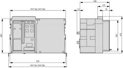 Воздушный автоматический выключатель, 3П, 4000А, 85кА, LSI , стационарный (IZM40N3-V40F) арт.124303
