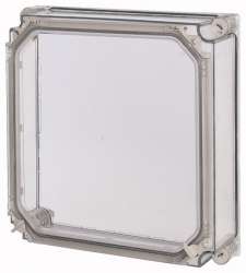 Дверь с прозрачной передней крышкой, ВхШхД = 375x375x180 мм , СА (D200-CI44/T-NA) арт.12780