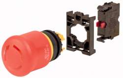 Аварийная кнопка, 1 НЗ, отмена вытягивание (M22-PVT-K01-BVP) арт.132624