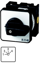 Ступенчатые выключатели, контакты: 8, 20 A, Передняя панель: 1-4, 45 °, 4 уровня 45°, с фиксацией, Центральный монтаж (T0-4-8251/EZ) арт.13972