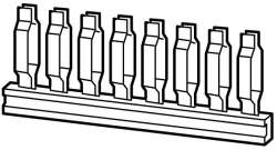 Перемычка, 7 шт (XN-QV/7) арт.140103