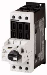 Автомат защиты двигателя, 3P, 65A, электронный, базовый блок с блокируемый ручкой (PKE65/AK) арт.158247