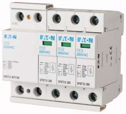 Комплект разрядников класс B+С, 3+PEN полюса (SPBT12-280-3+NPE) арт.158332