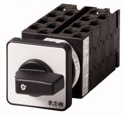 Ступенчатые выключатели, контакты: 15, 20 A, Передняя панель: 1-3, 60 °, с фиксацией, Монтаж (T0-8-8484/E) арт.16182