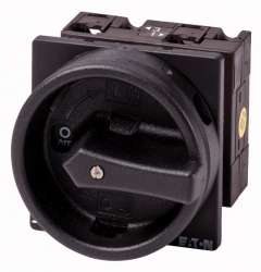 Главные выключатели, 2-полюсн., 32 A, Функция аварийной остановки, 90 °, запираемый в положении 0, Монтаж (T3-1-102/EA/SVB-SW) арт.16747