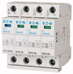 Ограничитель перенапряжения, класс С, 1+N полюс (SPCT2-460-3+NPE) арт.167626