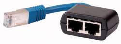 ПЧ Splitter (RJ45, 2 Slots/1 Plug) (DX-SPL-RJ45-2SL1PL) арт.169142
