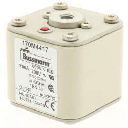 Быстрый предохранитель 700A 690V 1BN/50 AR UC арт.170M4417