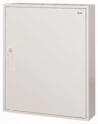 Стеновой корпус EWK со стандартными монтажными модулями, 96 установочных мест, IP43, IK09, класс защиты 2, RAL9016, ВxШxГ=650x550x160мм (EWK-05061) арт.174656