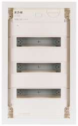 Компактная распределительная панель в полой стене; 3-рядная; дверь из листовой стали суперплоская (KLV-36HWP-SF) арт.178811