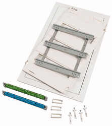 Комплект расширения с 3-рядным штепсельным зажимом для монтажа под штукатурку; форма поставки проекта (KLV-F3UPP-4PR) арт.178848