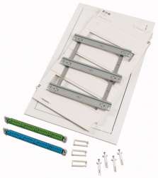 Полая стена, комплект для внутренней отделки со штепсельным зажимом 3-рядный; форма поставки проекта (KLV-F3HWP-4PR) арт.178856