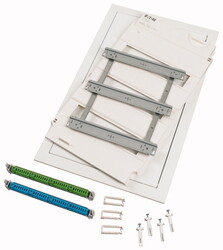 Полая стена, комплект для внутренней отделки со штепсельным зажимом 3-рядный; форма поставки проекта (KLV-SF3HWP-4PR) арт.178860