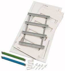 Полая стена, комплект для внутренней отделки со штепсельным зажимом 4-рядный; форма поставки проекта (KLV-SF4HWP-4PR) арт.178861