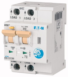 Arc Fault Detection Device, 2 poles, C13A, 30mA, type A (AFDD-13/2/C/003-A) арт.187186
