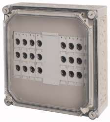 Блок предохранителей + дверь, 8x3xE18, ВхШхД = 375x375x150 мм (RS18/I44E/T) арт.1887