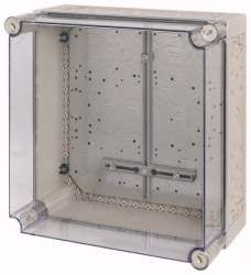 Изолированный щит с метрическими кабельными вводами , ВхШхД = 375x375x225 мм , IP65 (ZG/I44E-200) арт.20270