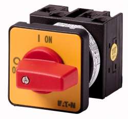 Переключатель включения/выключения, 3-полюсн. + N, 20 A, Функция аварийного выключения, 90 °, Монтаж (T0-2-8900/E-RT) арт.207399