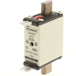 Предохранитель NH 20A 500V GL/GG 000 арт.20NHG000BI