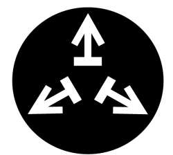 Кнопочный шильдик , плоский черный , решения (M22-XD-S-X15) арт.218181