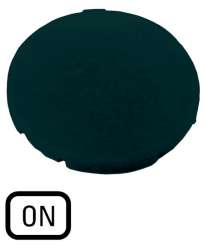 Кнопочный шильдик , плоский черный , ON (M22-XD-S-GB6) арт.218203