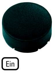 Кнопочный шильдик , выступающий черный , ON (M22-XDH-S-D6) арт.218233