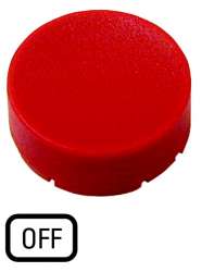 Кнопочный шильдик , выступающий красные , OFF (M22-XDH-R-GB5) арт.218247
