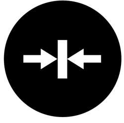 Кнопочный шильдик , черный , грибовидный , затяните значок (M22-XDP-S-X14) арт.218268