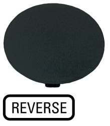 Кнопочный шильдик , черный гриб, REVERSE (M22-XDP-S-GB16) арт.218292 Кнопочный шильдик , черный гриб, REVERSE (M22-XDP-S-GB16) арт.218292