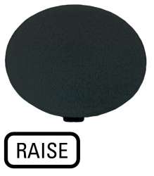 Кнопочный шильдик , черный гриб , поднимите (M22-XDP-S-GB17) арт.218293