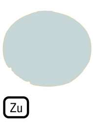 Линза в кнопки с подсветкой , плоская белая , ON (M22-XDL-W-D2) арт.218316