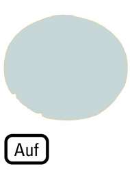 Линза в кнопки с подсветкой , плоская белая , ON (M22-XDL-W-D3) арт.218317