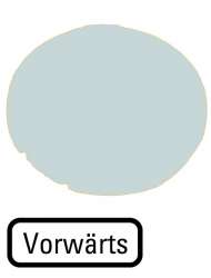 Линза в кнопки с подсветкой , плоская белая , FORWARD (M22-XDL-W-D15) арт.218322